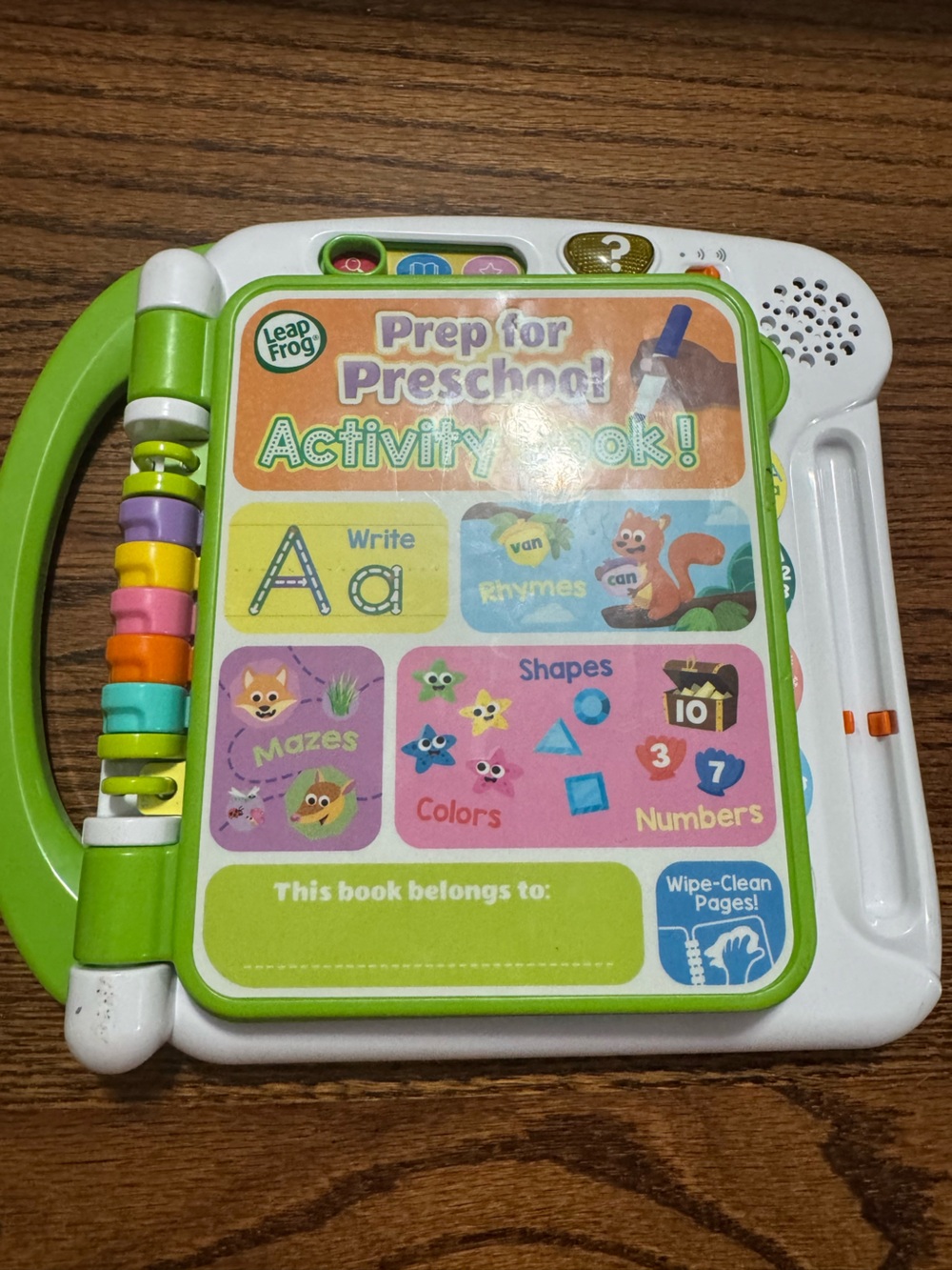 Leapfrog Green Prep for Preschool Activity Book